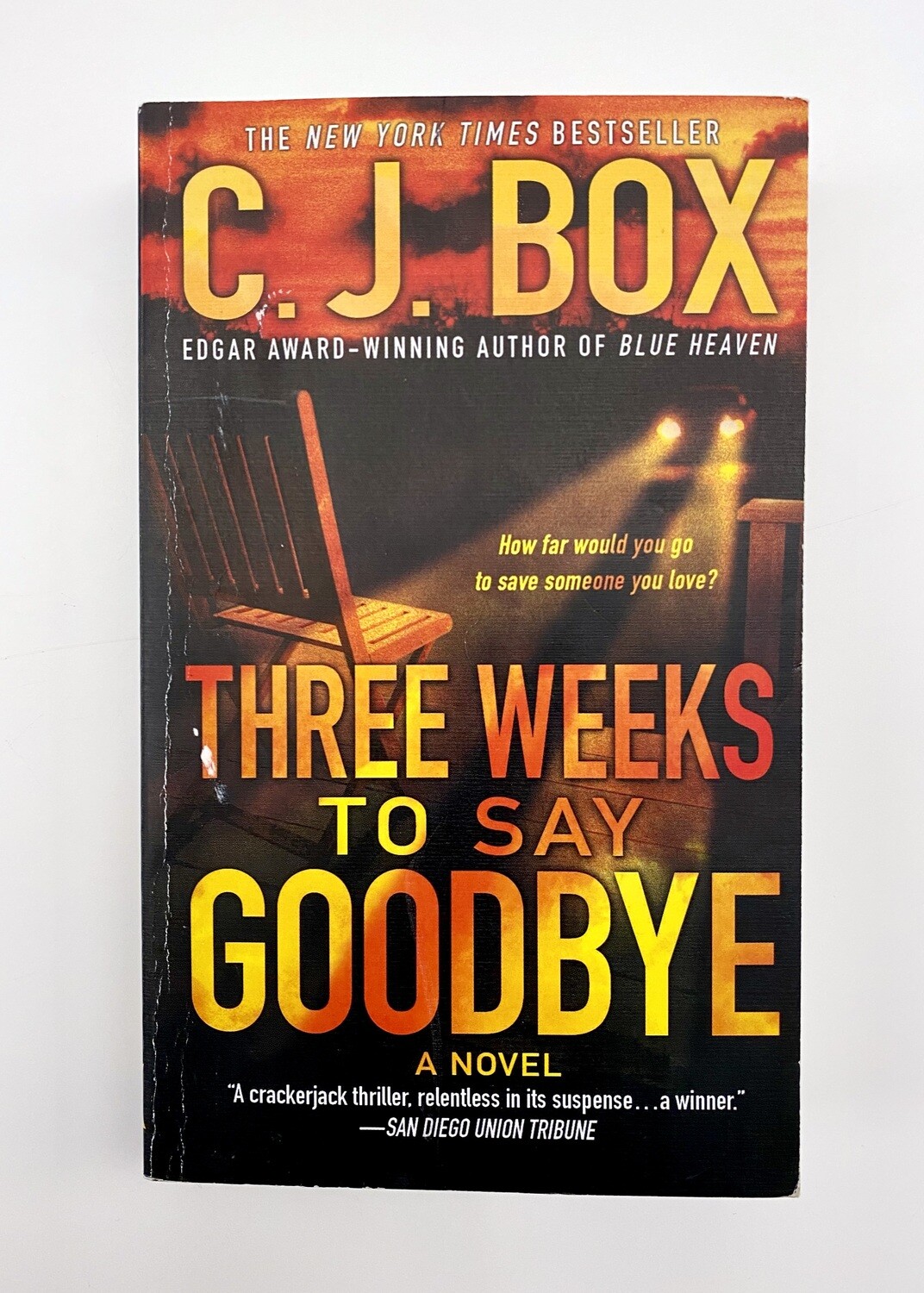 USED - Three Weeks to Say Goodbye, C. J. Box