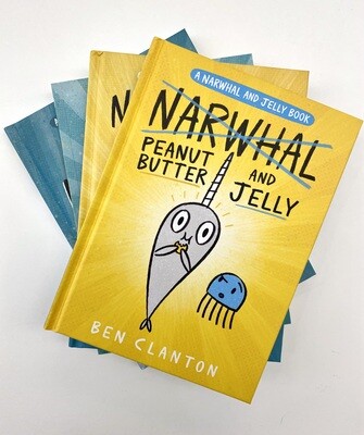 NEW - Peanut Butter and Jelly (Narwhal and Jelly Book #3), Ben Clanton