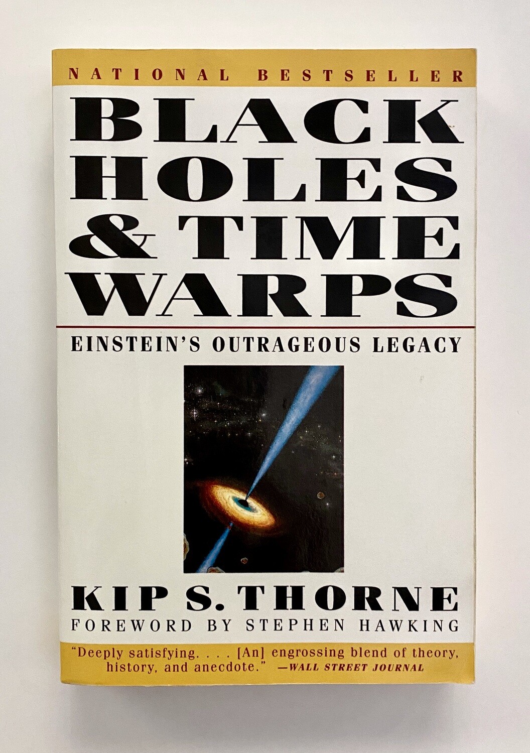 USED - Black Holes &amp; Time Warps: Einstein&#39;s Outrageous Legacy, Thorne, Kip S. 