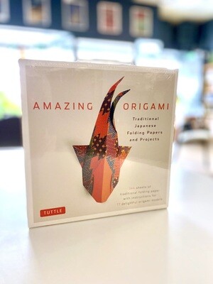 NEW - Amazing Origami Kit, Tuttle 