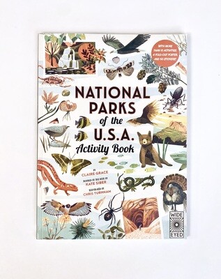 NEW - National Parks of the Usa: Activity Book: With More Than 15 Activities, a Fold-Out Poster, and 50 Stickers!