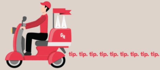 $10 tip for my delivery person