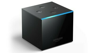 FIRE CUBE HANDS FREE with Alexa 4K Ultra HD