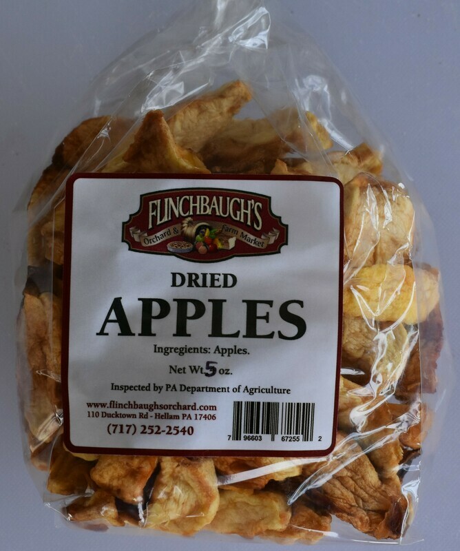Dried Apple Snitz - 5 oz Dried Apple Snitz - 5 oz