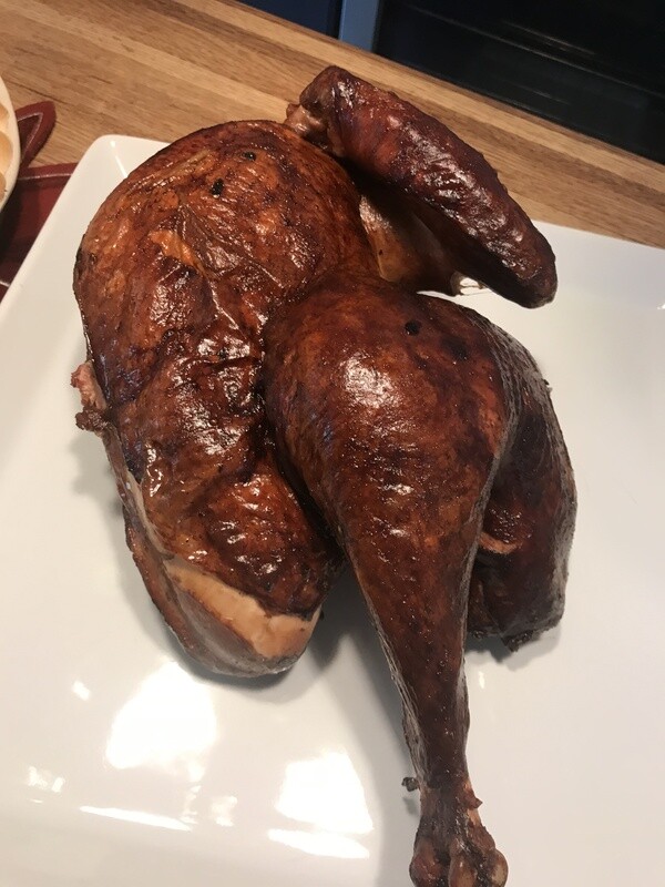 1/2 Smoked TURKEY 8-10 lbs average