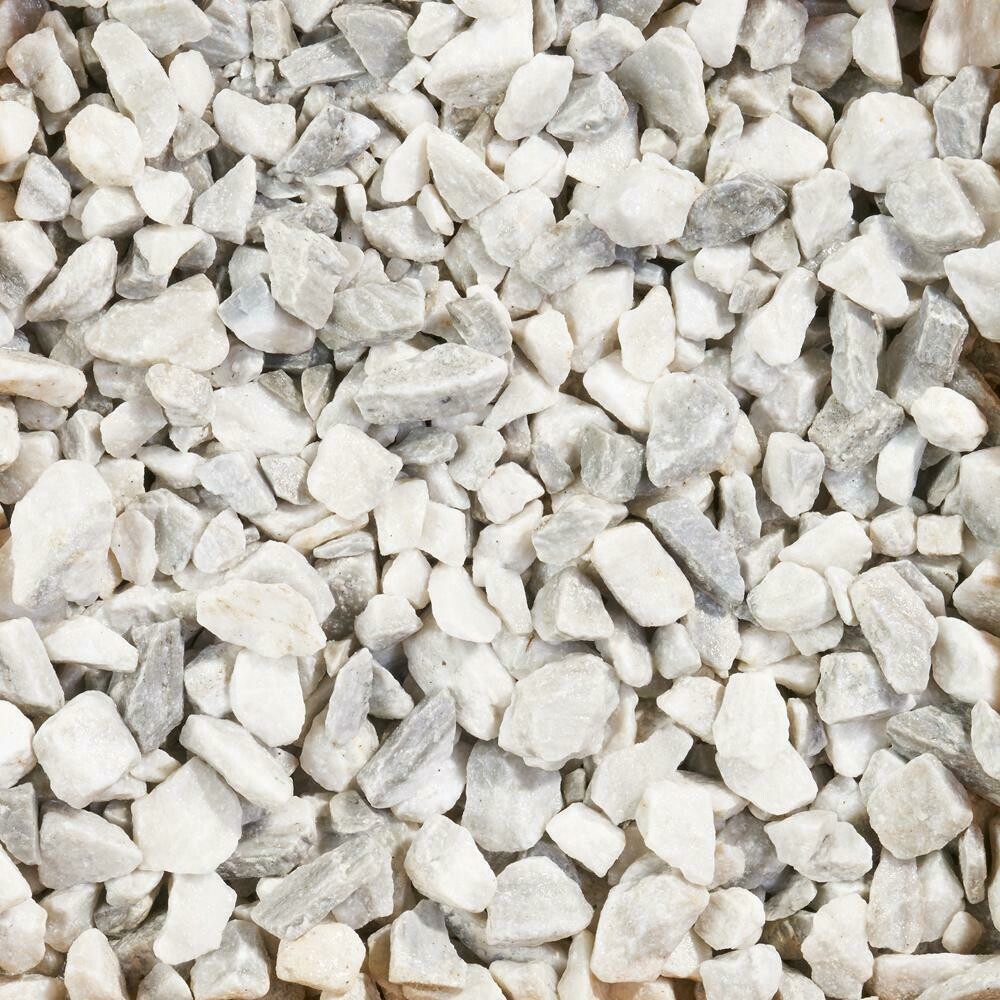 White Marble 1/2&quot; 40 lbs. bag