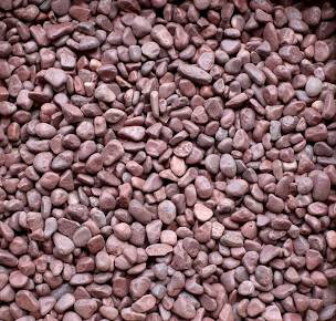 1/2&quot; Red Stone Decorative 1 cu.yd.