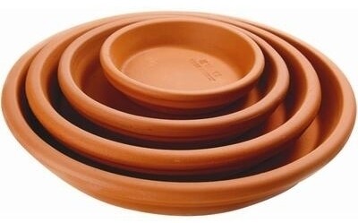 Terra Cotta Clay Saucer - 10 inch