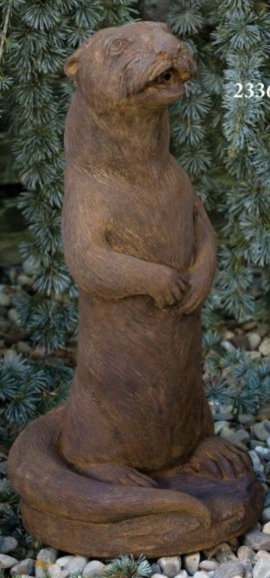 Sitting Otter - Plumbed