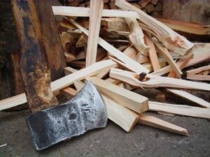 Kindling bag $5.00