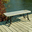 Bench Tuscany Polished Jade Seat 46”
