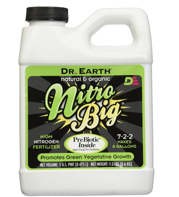 Dr. Earth Nitro Big Fertilizer 1 pint
