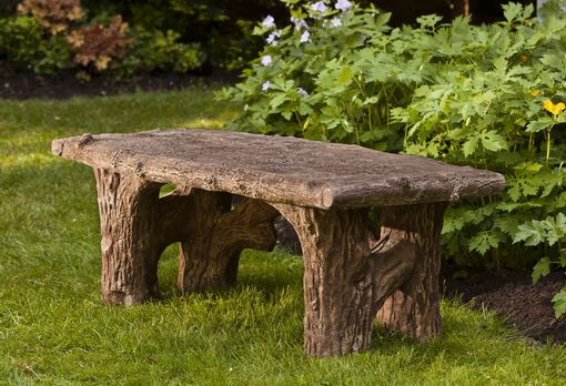 Faux Bois Bench (BR)