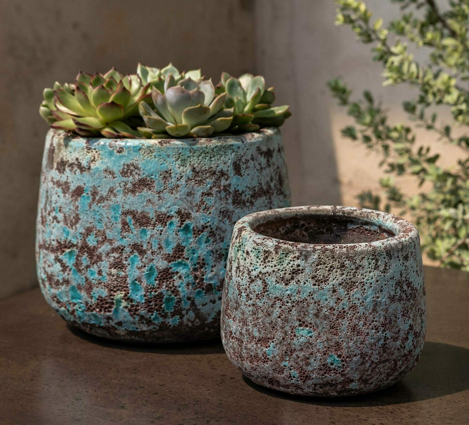 Sm Linh Planter - Verdigris