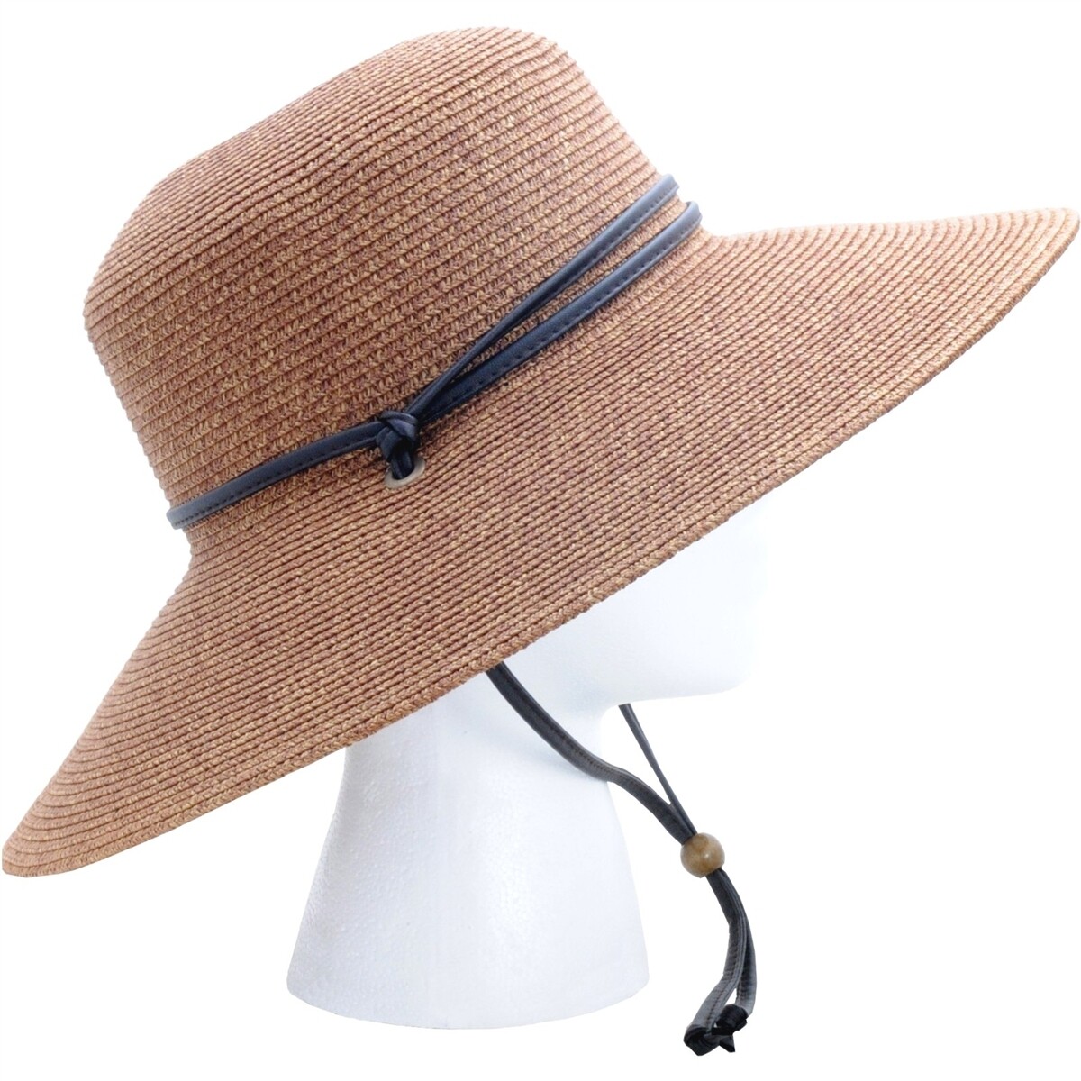 Hat Woman’s Wide Brim dark brown