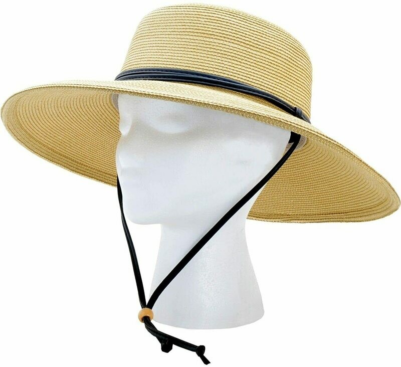 Hat Woman’s Wide Brim Medium light brown