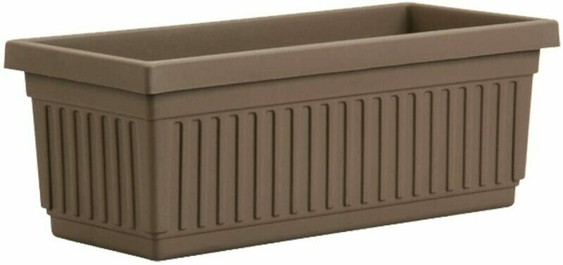 24&quot; Flower Box - Venetian Chocolate