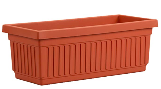 24&quot; Flower Box - Clay Argile