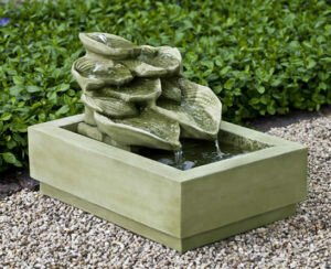 Cascading Hosta Fountain (EM)