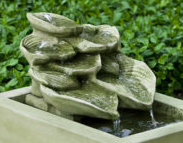Cascading Hosta Fountain (EM)