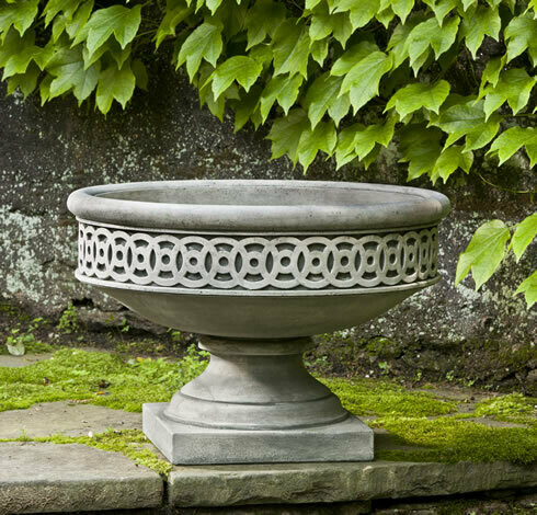 Williamsburg Low Fretwork Urn