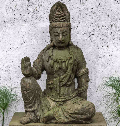 Antique Quan Yin Buddha Fountain