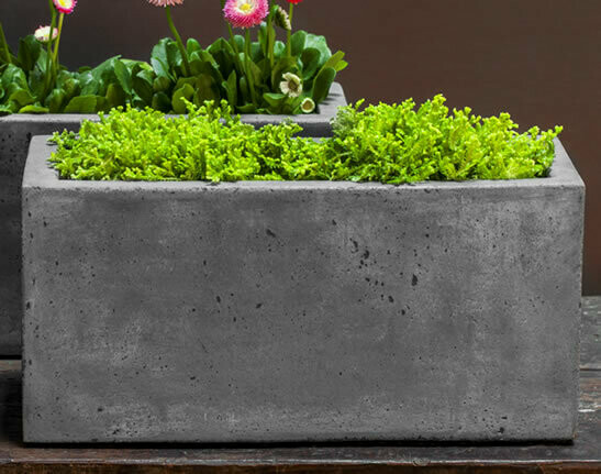 Medium Geo Planter Natural