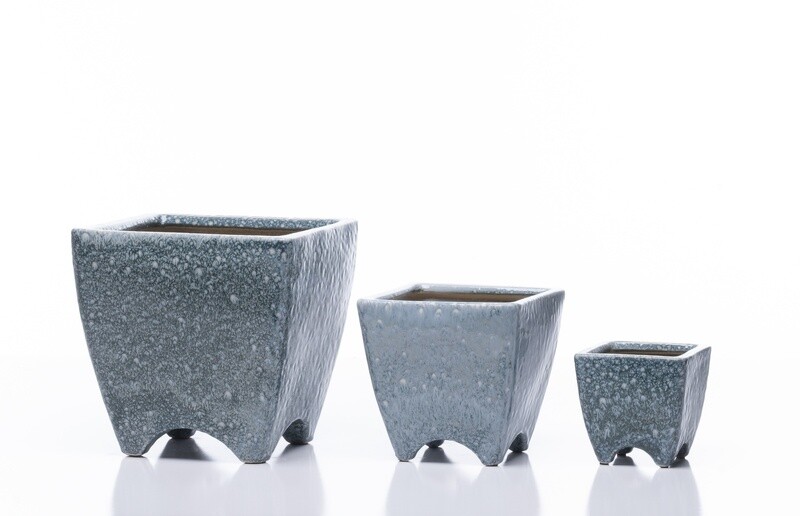 Shale Footed Cachepot - Large