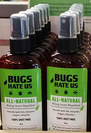 Bugs Hate Us - All Natural Insect Repellent