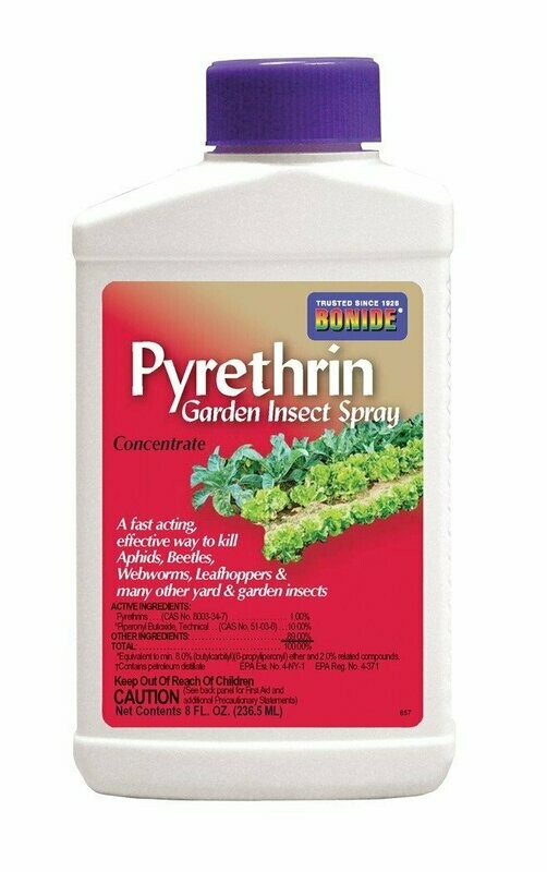 Pyrethrin Garden Insect Spray Concentrate (8 fl oz)