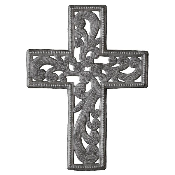 Feather Cross 10&quot;x13&quot;