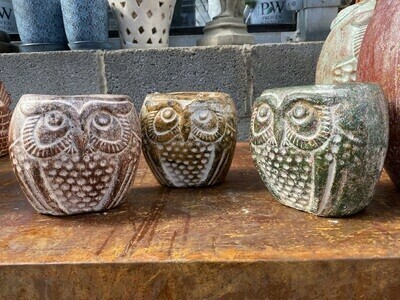 Owl Mini Planter 5”