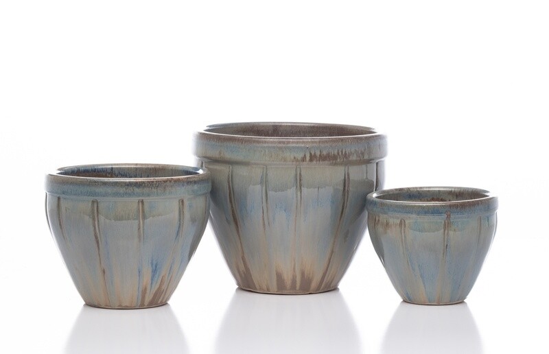 Classic Belly Planter - Rustic Brown - Large