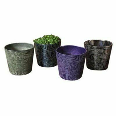 Tall Boho Swirl Planter