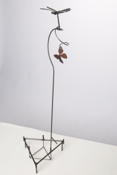 Metal Silverware Garden Stands - Drunken Dragonfly
