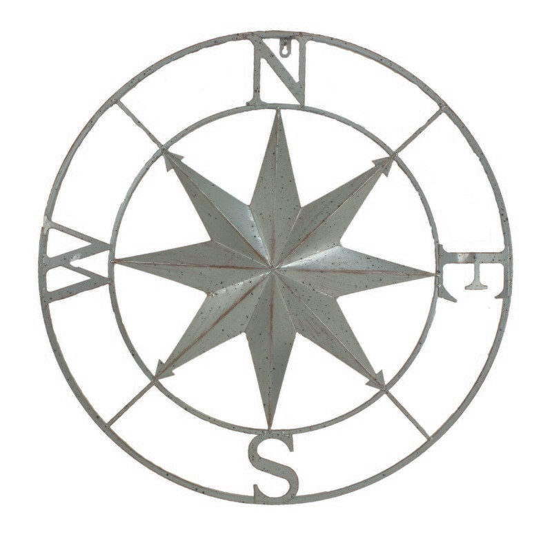 Compass Wall Hanger - 27&quot;