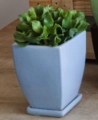 Elizabeth Planter Linen Sky