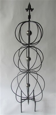 Triple Sphere Topiary 49”