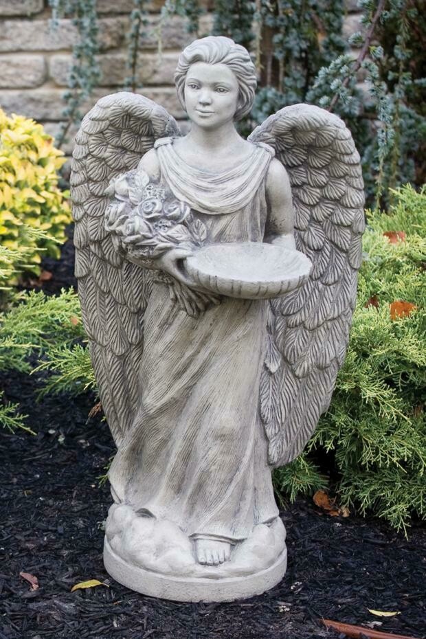 Rosebud Angel with Feeder 28&quot;