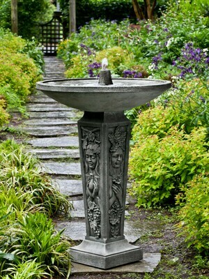 4 Seasons Birdbath Fountain