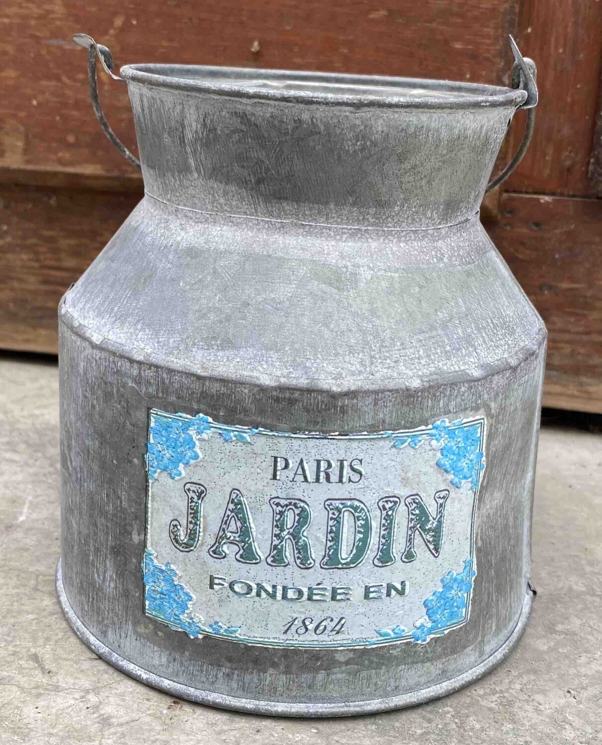 Paris Jardin Planter - Tin