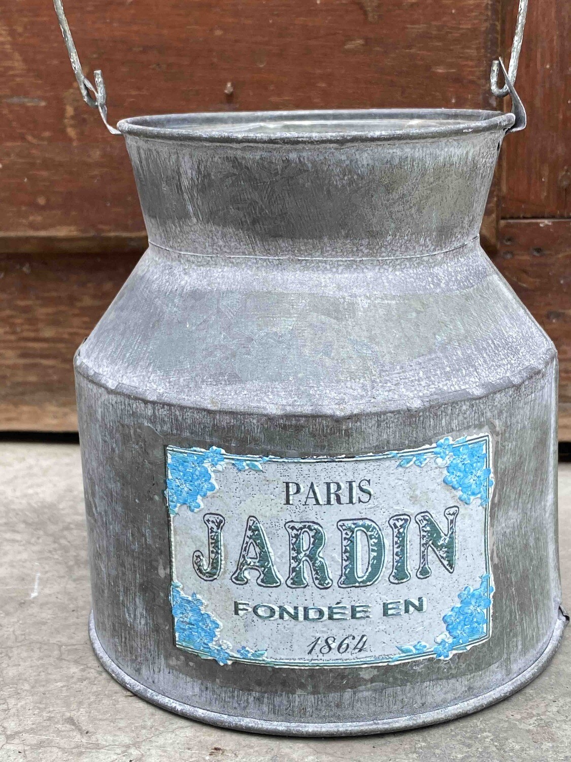 Paris Jardin Planter - Tin