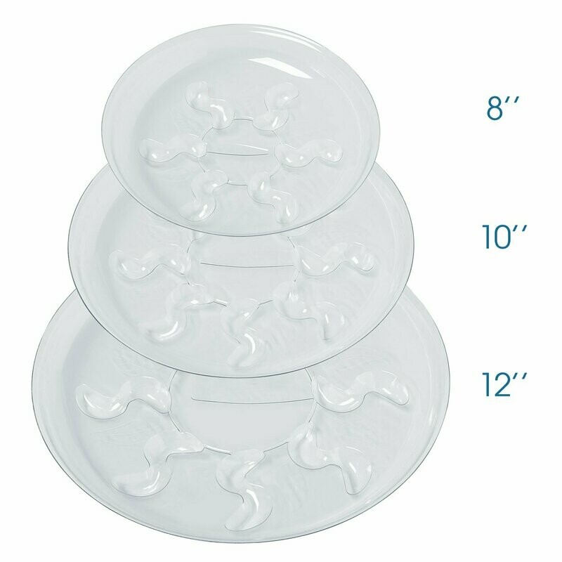 Heavy Duty Plastic Plant Saucers
