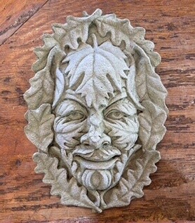 Leaf Man Face