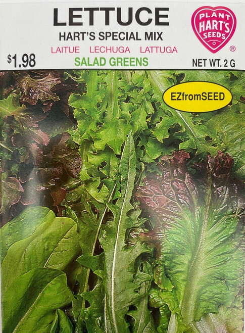 Lettuce Hart&#39;s Special Mix Seed