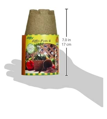 Jiffy Pot 4&quot; Round 6 Pack