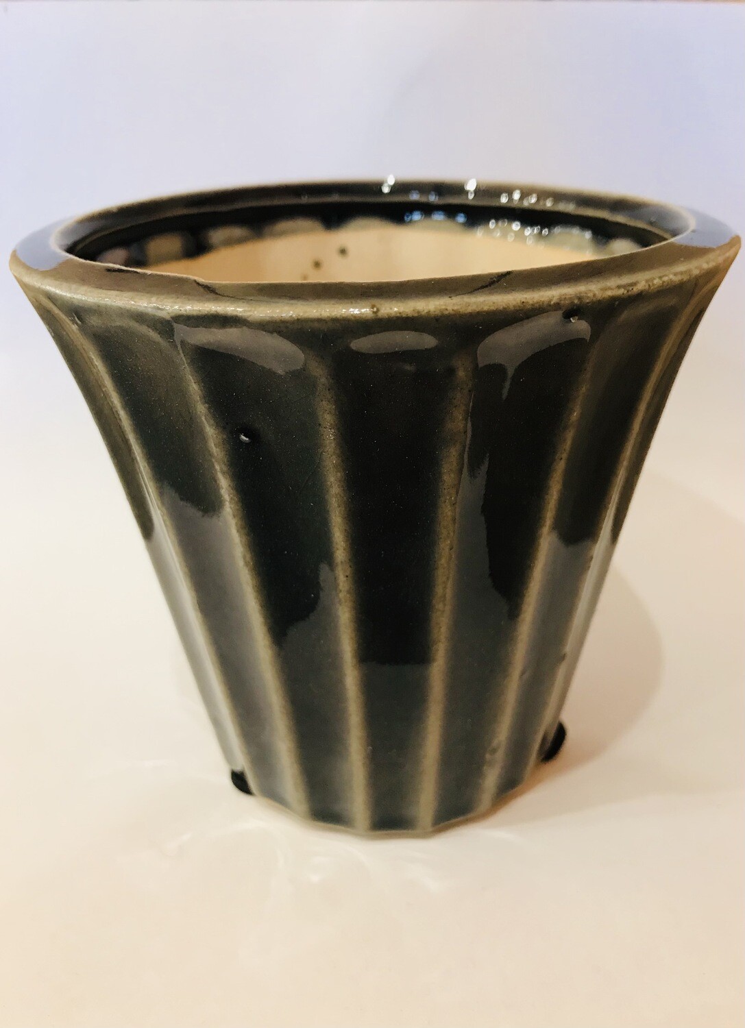 Ribbed Mini Pot