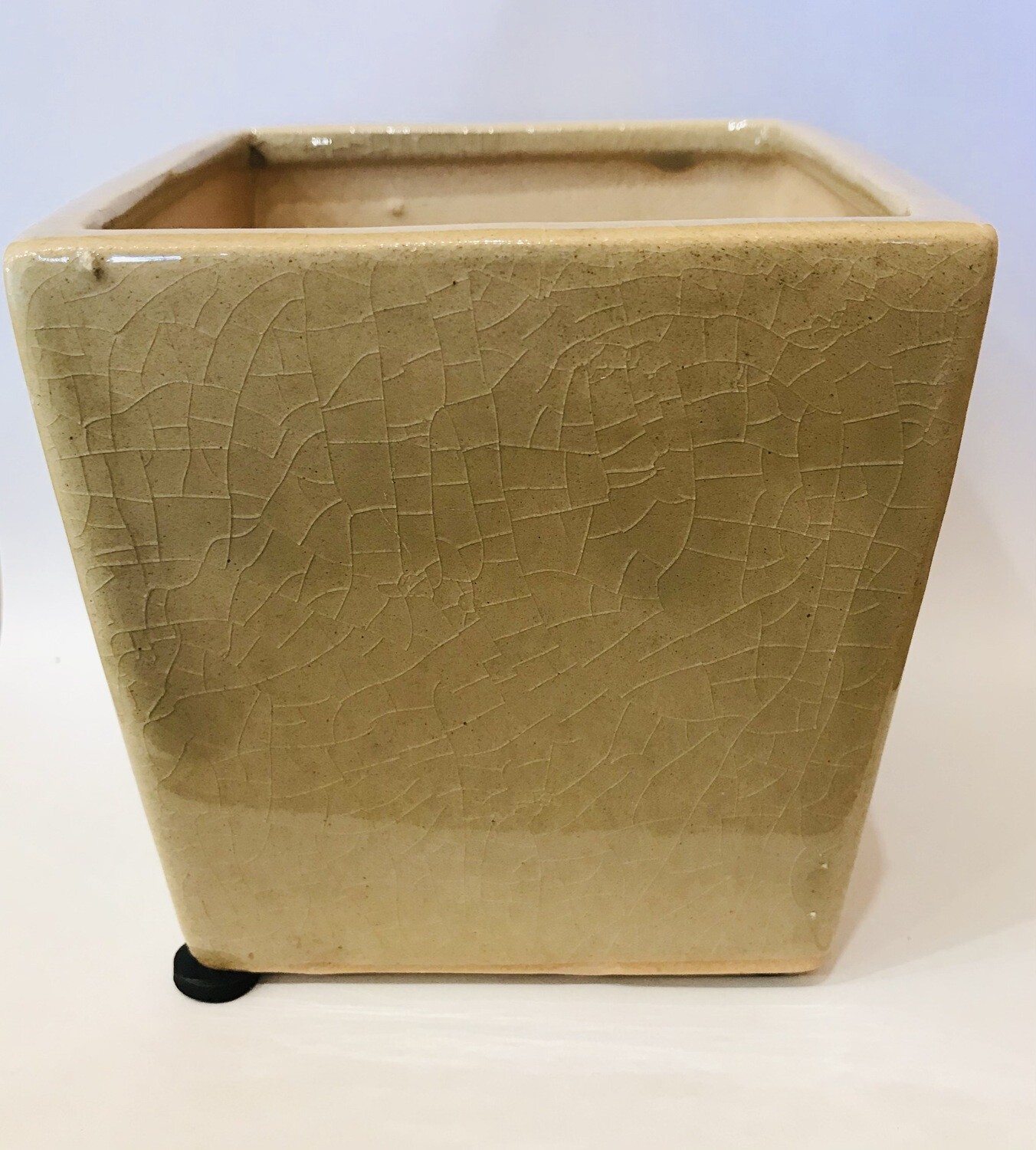 Square Mini Pot, Color: Tan