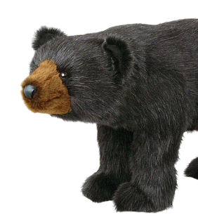 Bear Footrest Black 