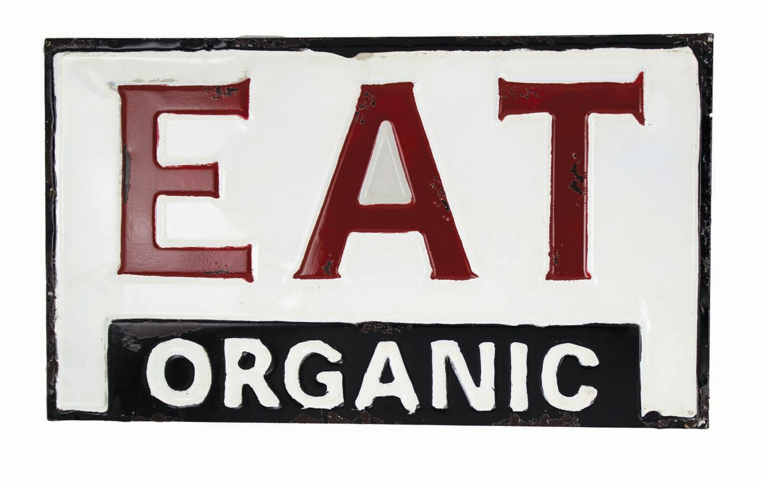 Eat organic sign